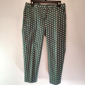 J.CREW FACTORY PRINT SKIMMER PANT WOMEN CITY FIT Size 6